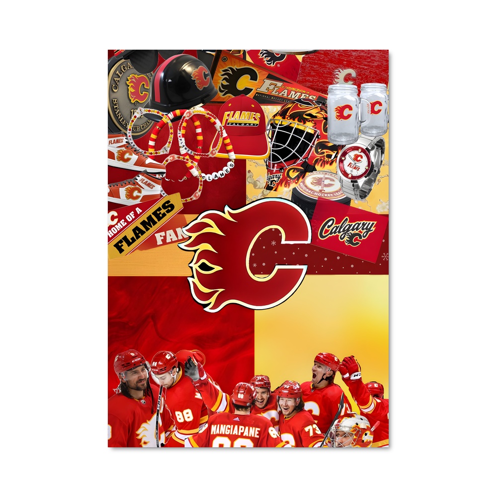 Poster Calgary flames